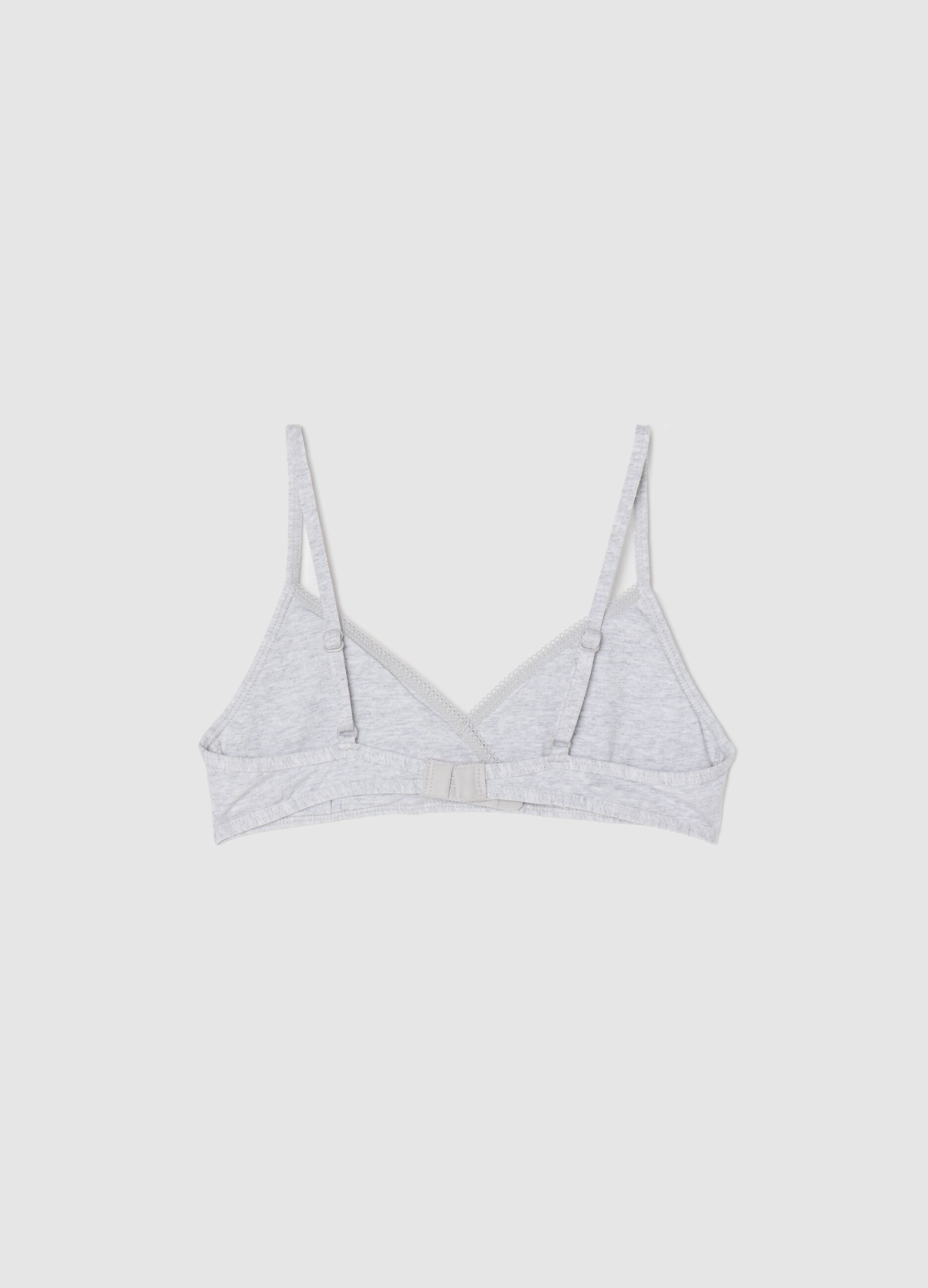 Reggiseno semi imbottito a triangolo