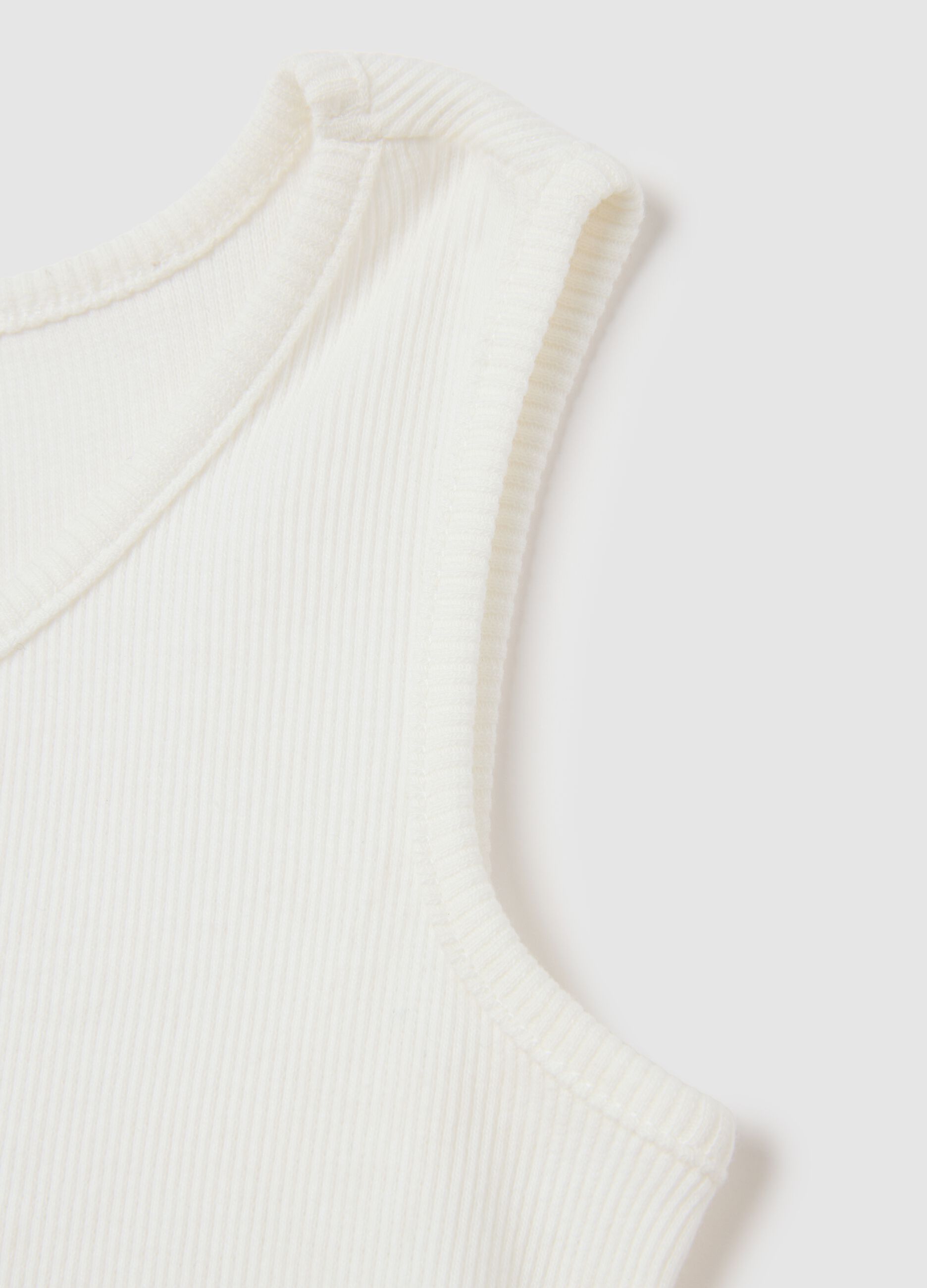 Vestito da bambina in cotone multicolor regular fit