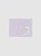 Scaldacollo da bambina in cotone viola_0