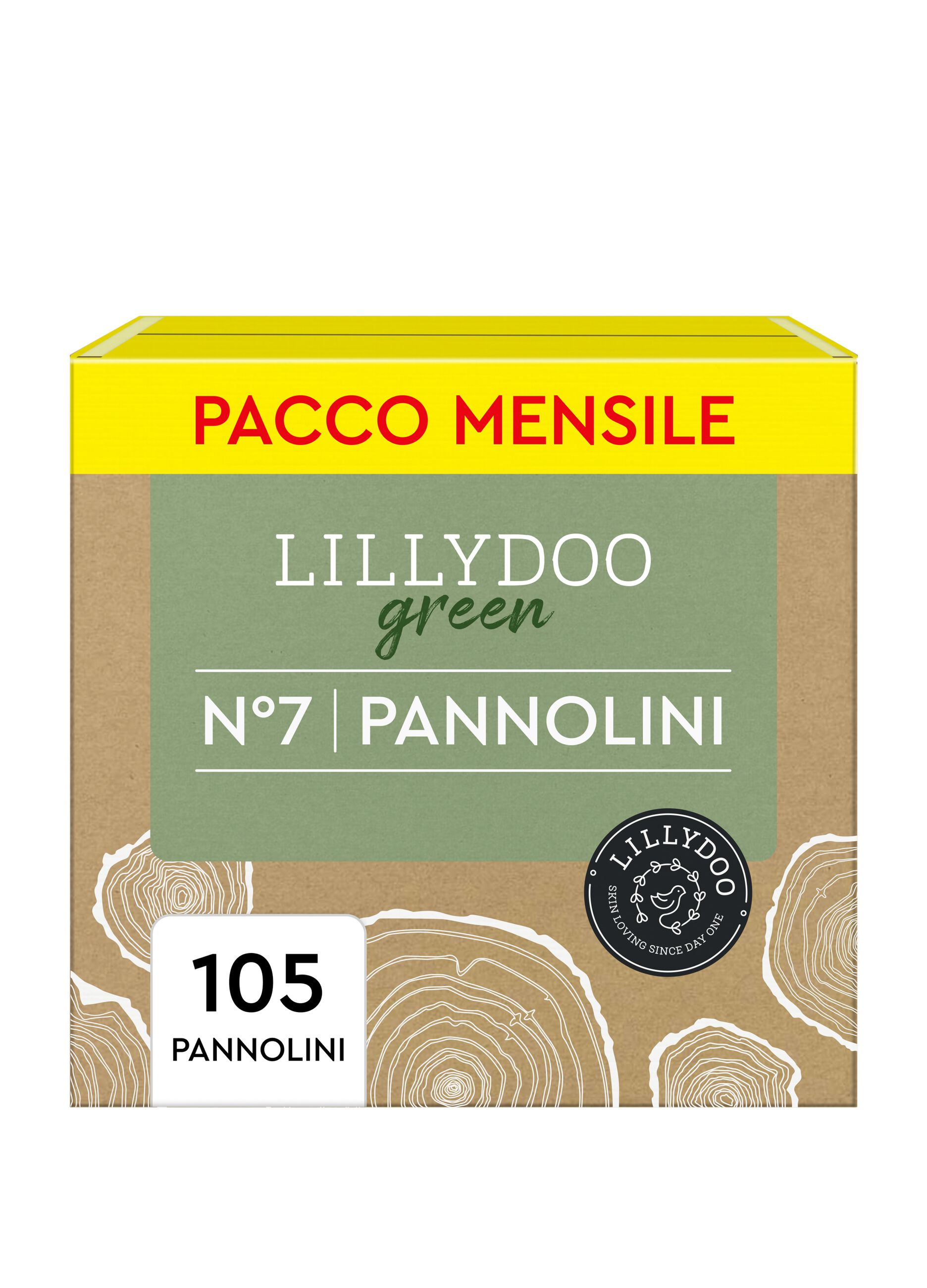 Lillydoo 5 pack multipack eco-sustainable nappies, No. 7 (15+ kg)