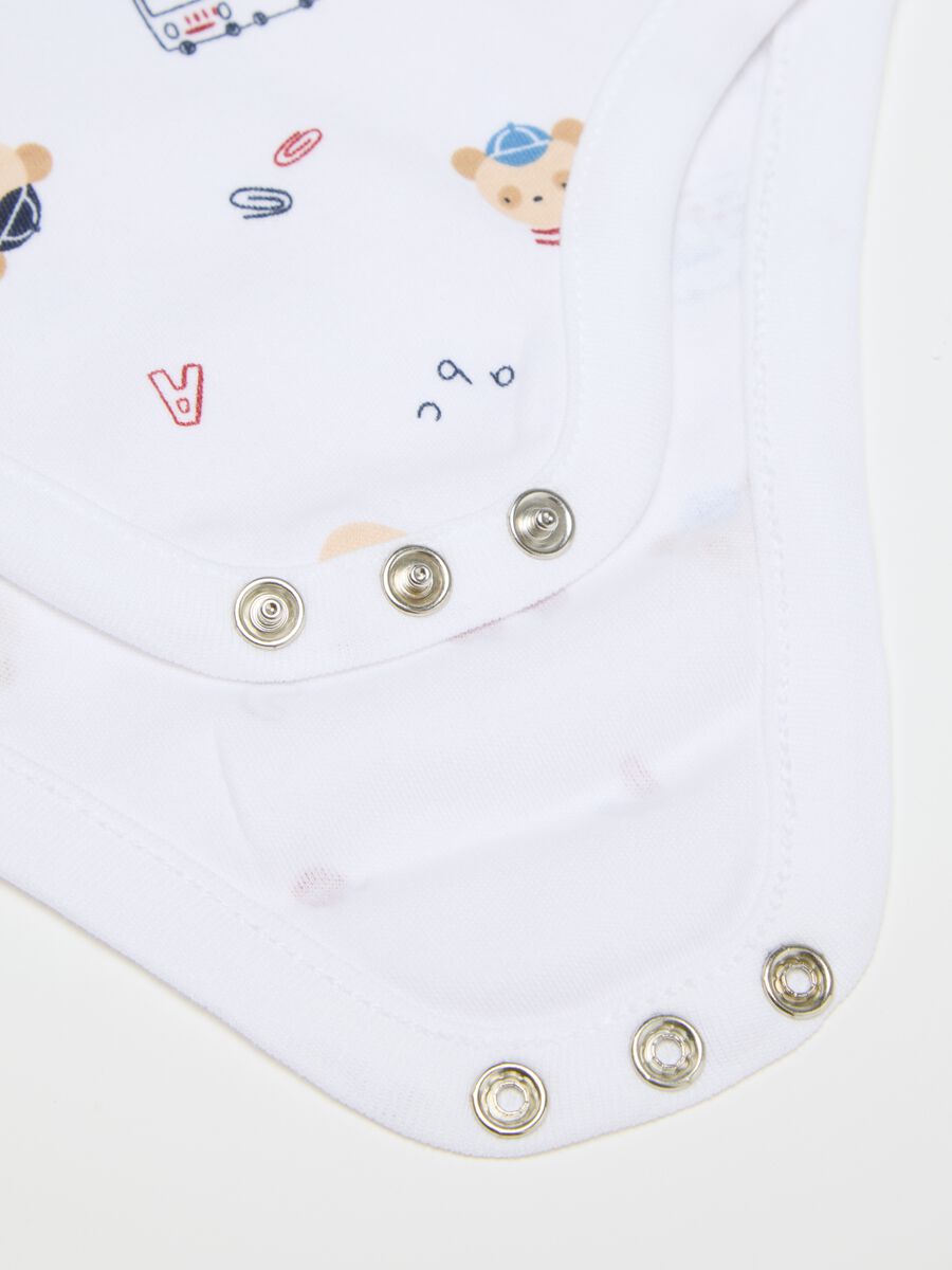 Tripack di body da neonato in puro cotone multicolor_3