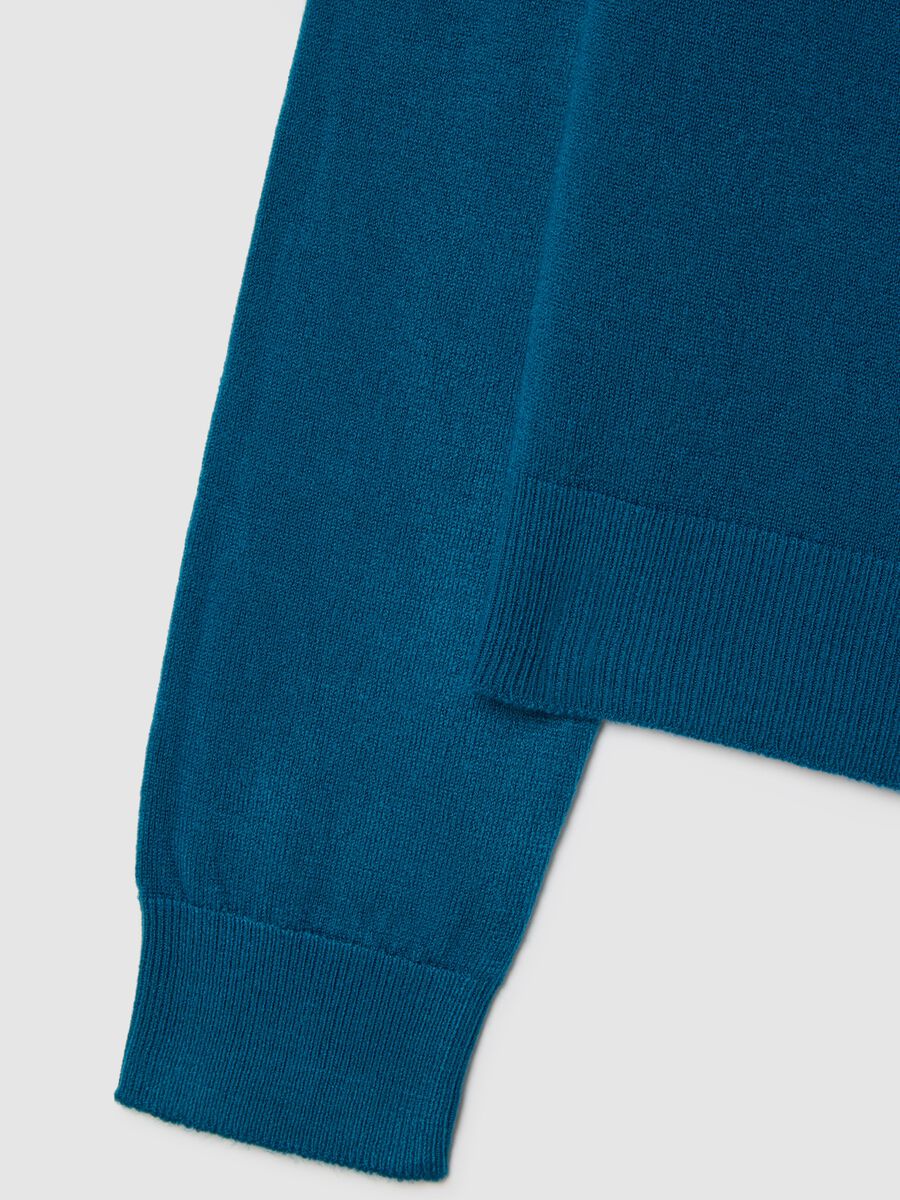 Acrylic Blue Cardigan_5