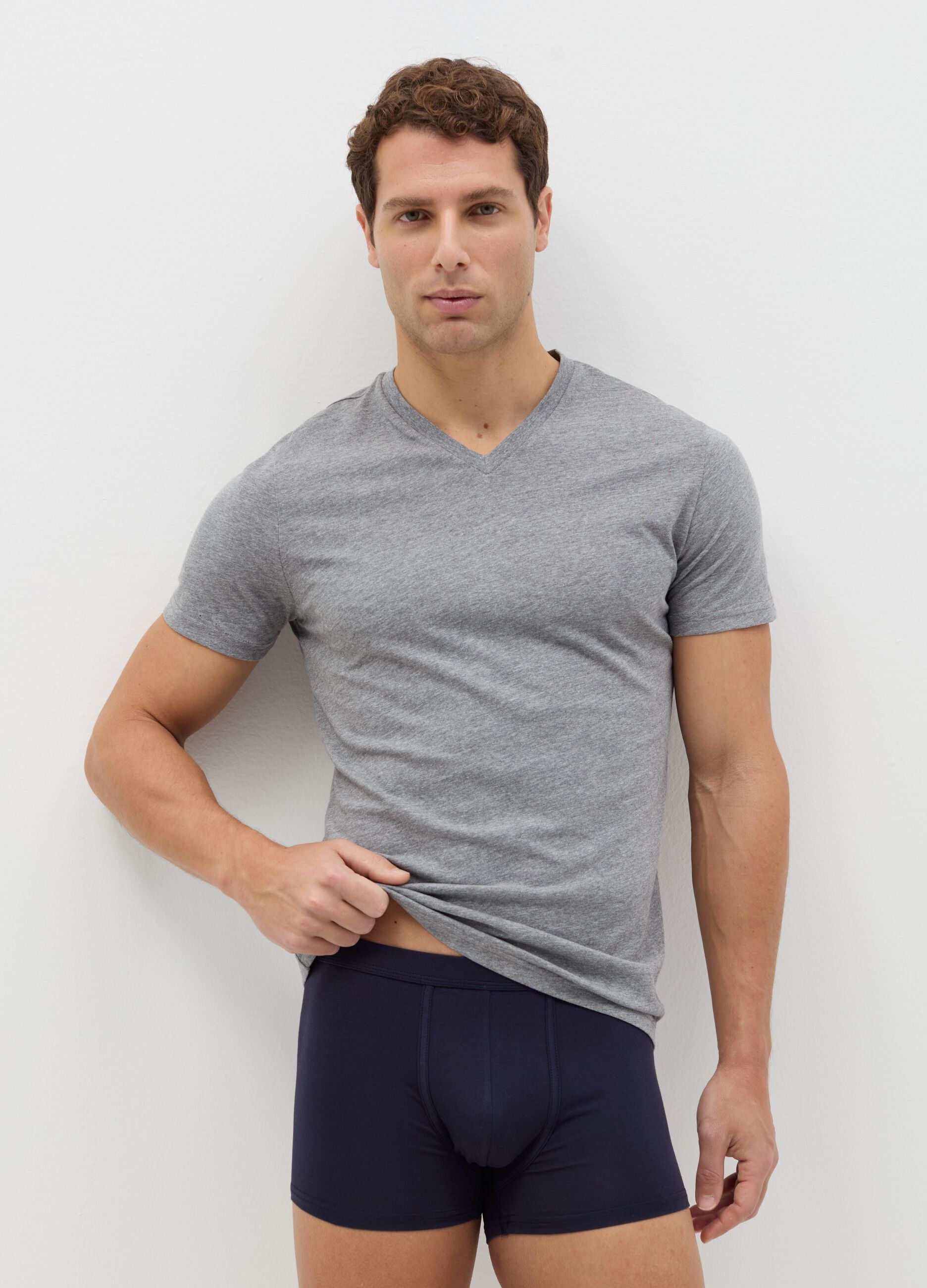 Bipack boxer in cotone Supima