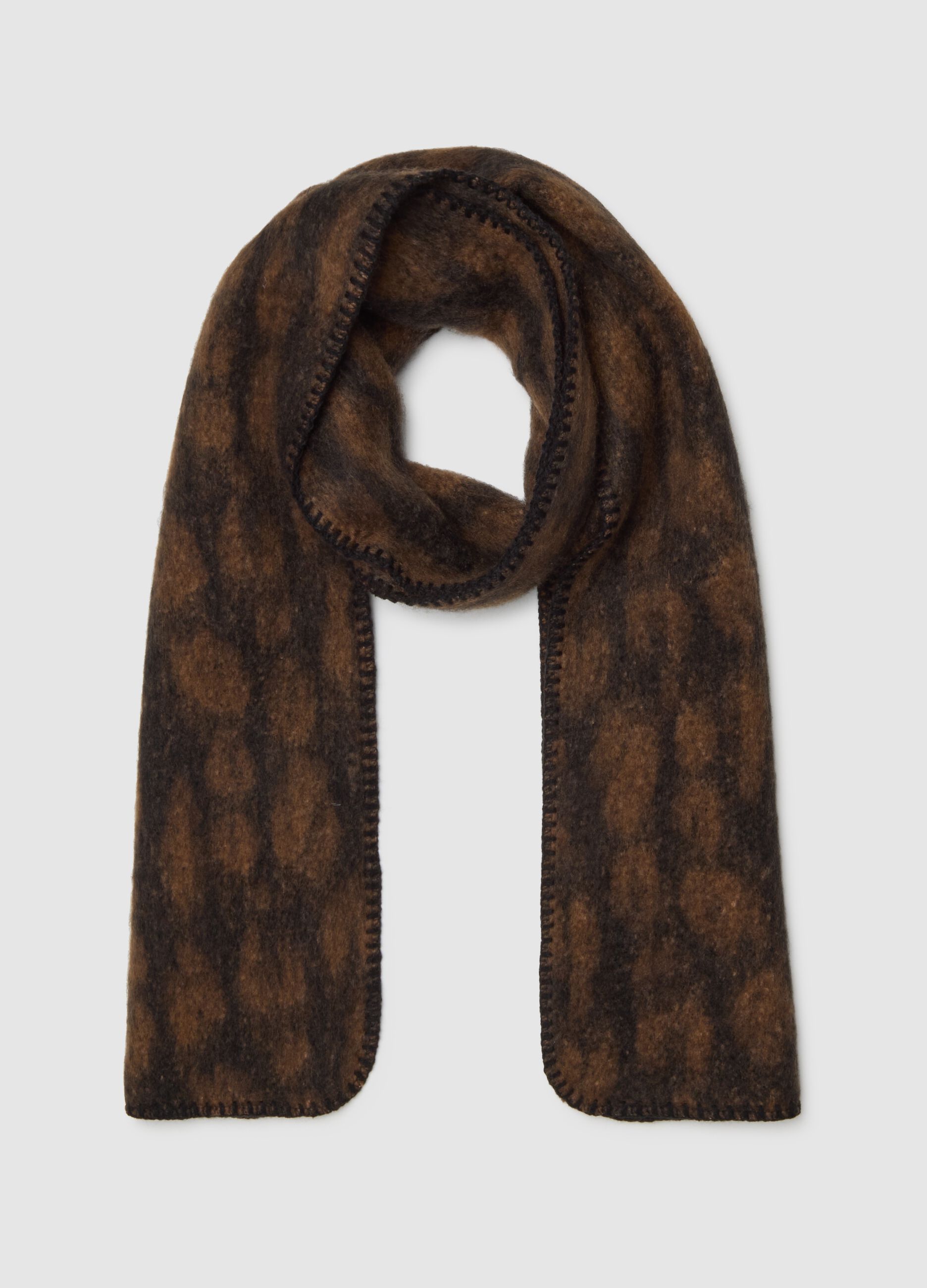 Heavy Brown Scarf