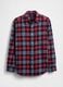 Red Plaid Cotton Shirt_3