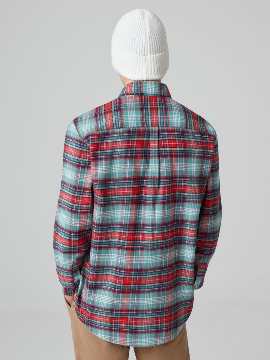Camicia in flanella check button-down_2