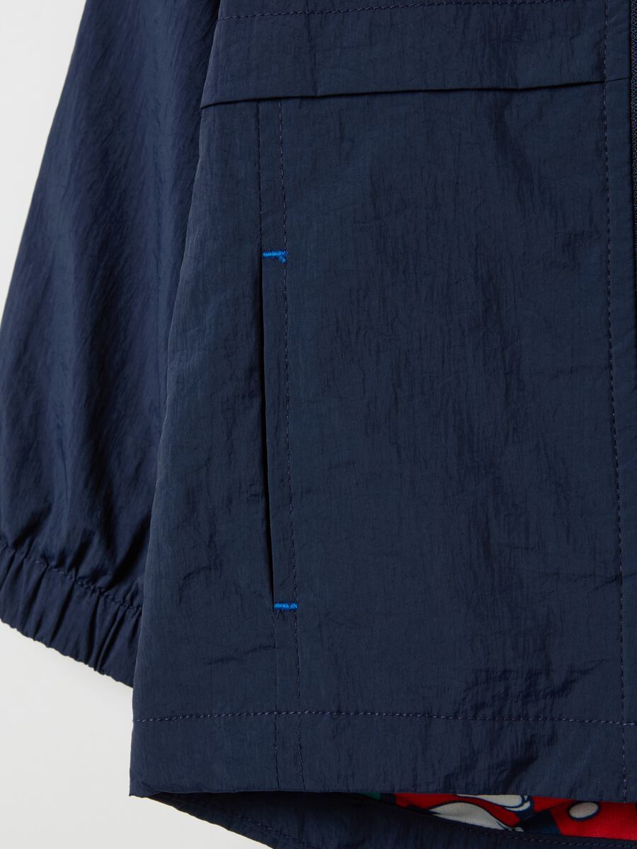 Caban jacket with hood and Mickey Mouse print_3