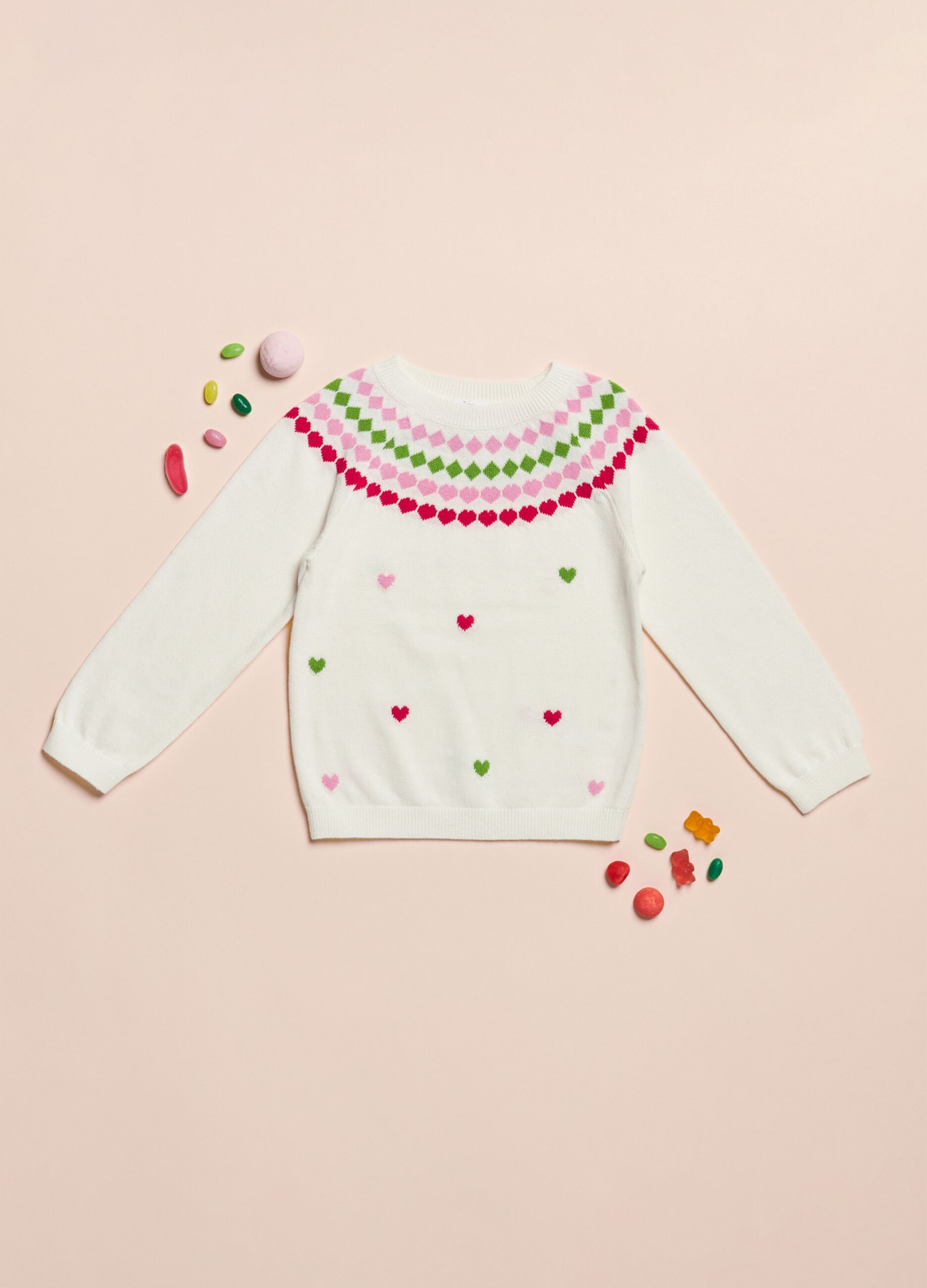 Maglione raglan in puro cotone_0