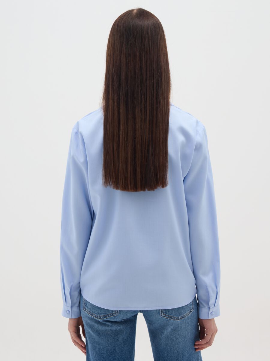 Light blue long-sleeve regular fit shirt_2