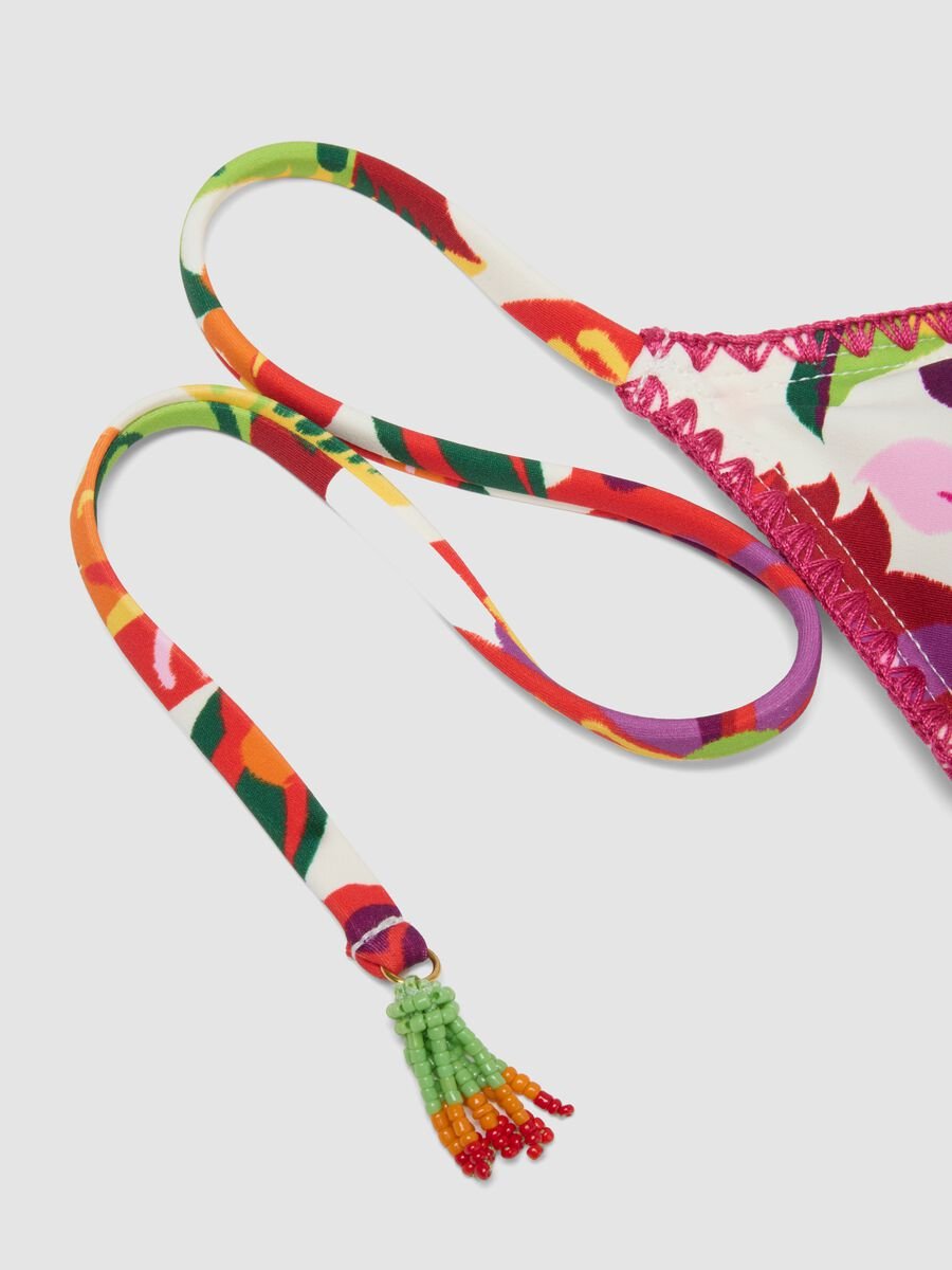 Top bikini multicolor a triangolo in tessuto elasticizzato_5