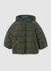 Child's Green Padded Jacket Regular Fit with Hood_0