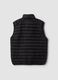 Black Ultralight padded gilet with zip_2