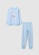 Girls' Pyjama in Pure Cotton Multicolor Regular Fit_0