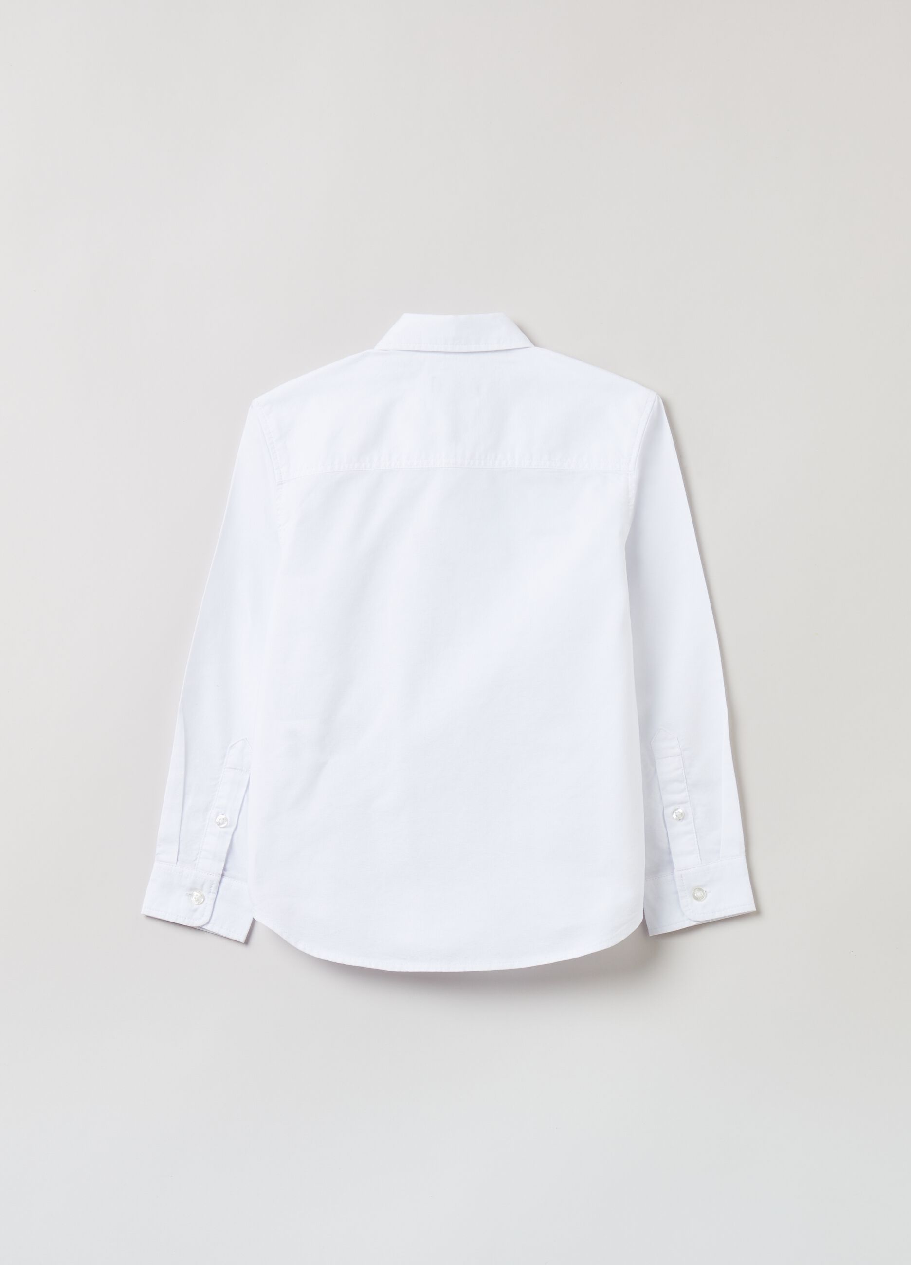Camicia in cotone chambray_1