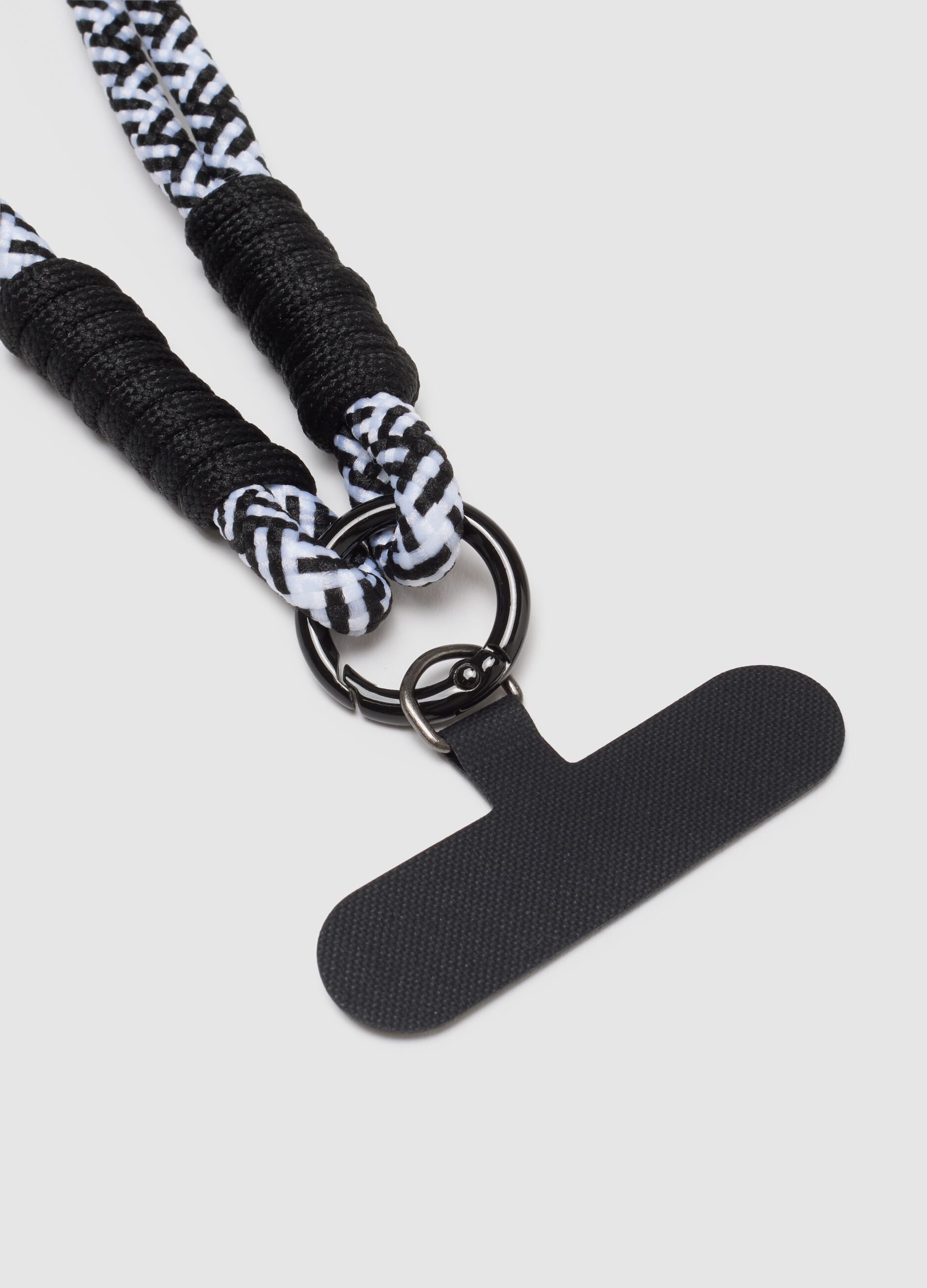 Multicolour Braided Keychain
