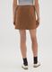 Brown mini skirt_2