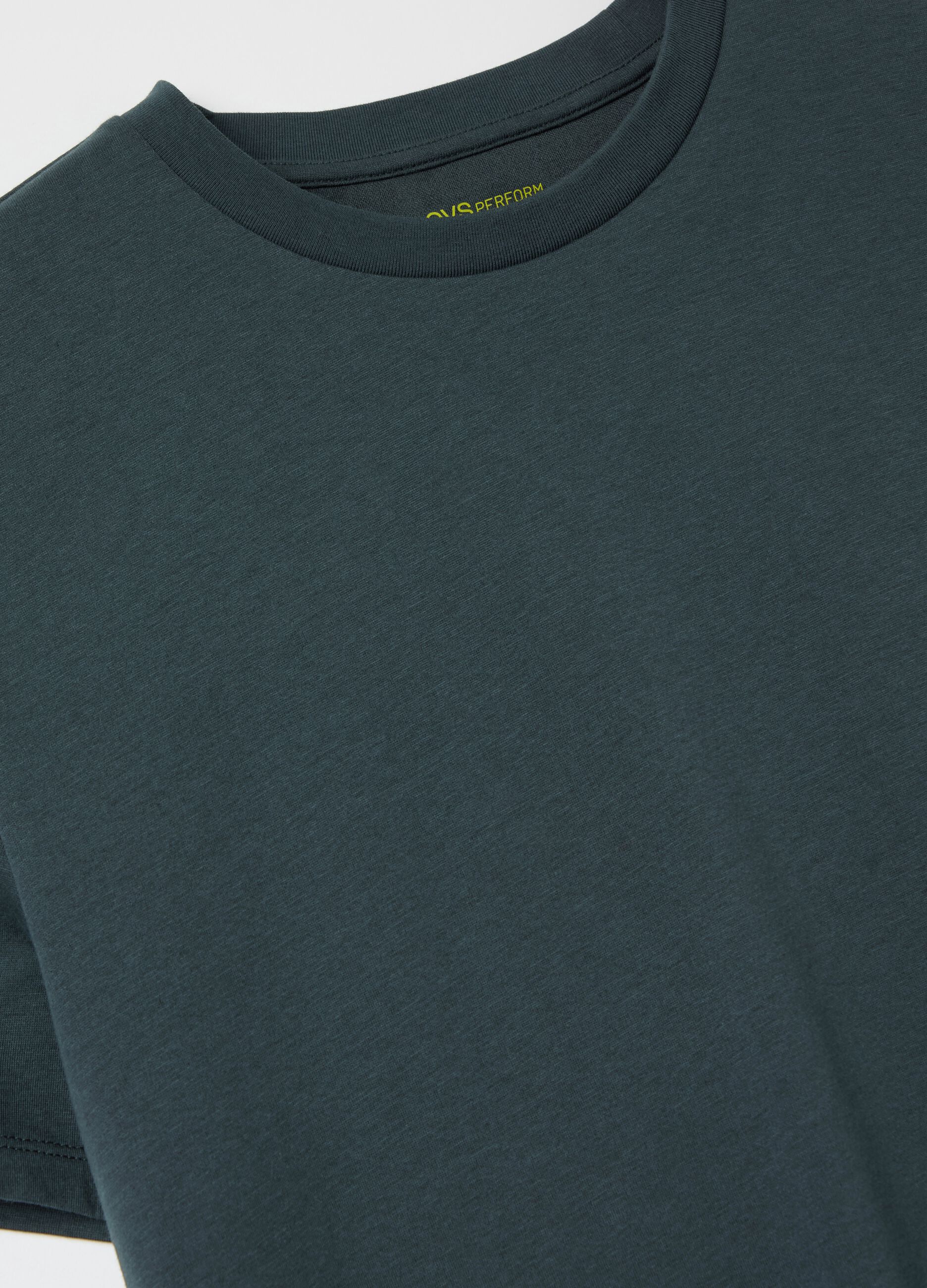 T-shirt in tessuto tecnico