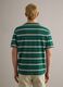 Pure Cotton Multicolour Striped T-shirt Regular Fit_3