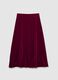 Full midi skirt in velvet_4
