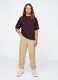 Stretch Beige Trousers for Boys_0