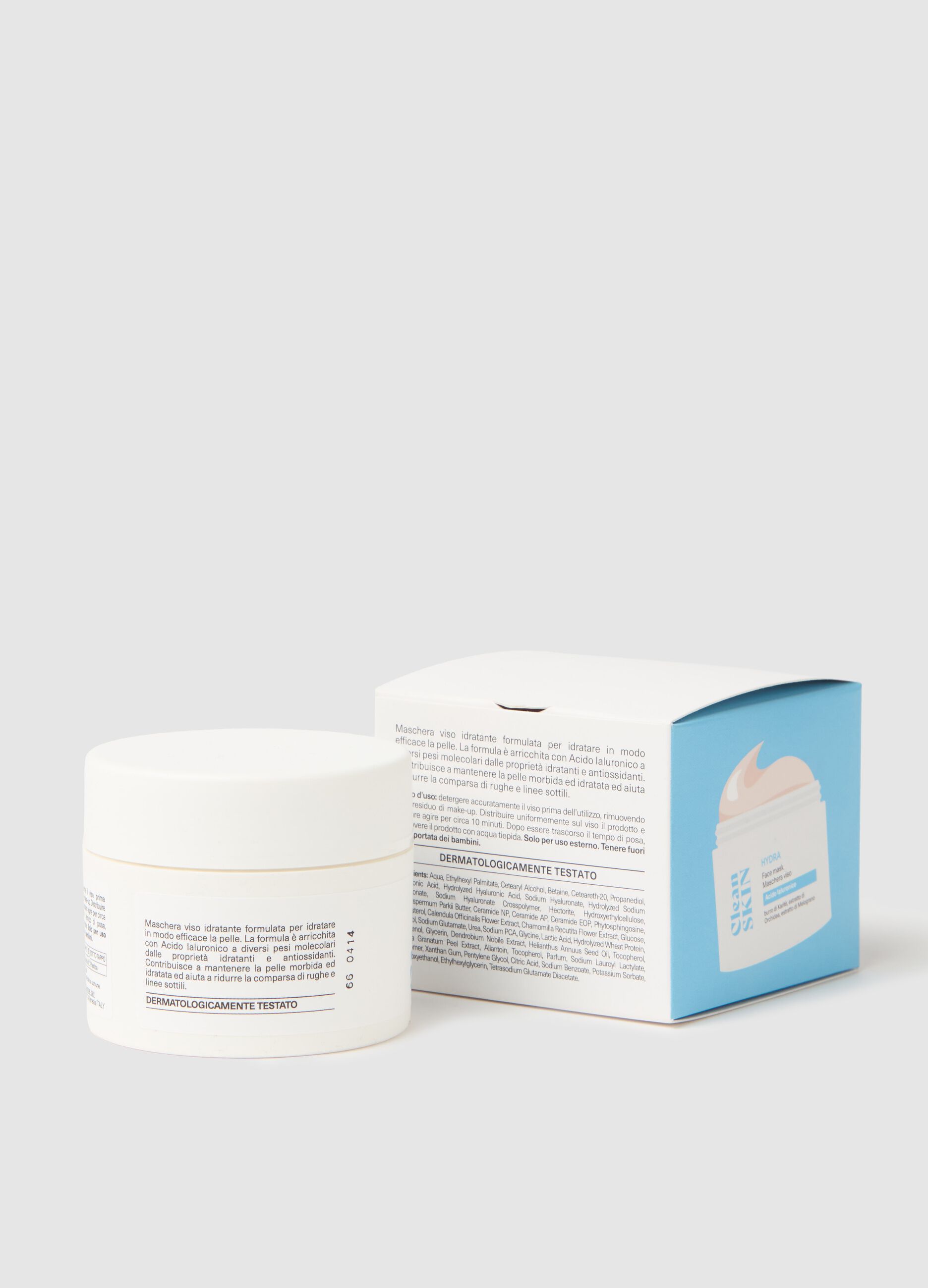 Face mask with hyaluronic acid 100ml
