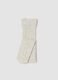 White stretch viscose tights_0