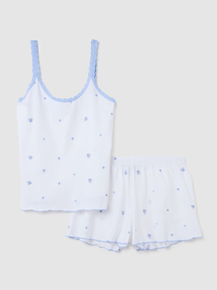 Women's pyjamas in pure cotton multicolour regular fit_4