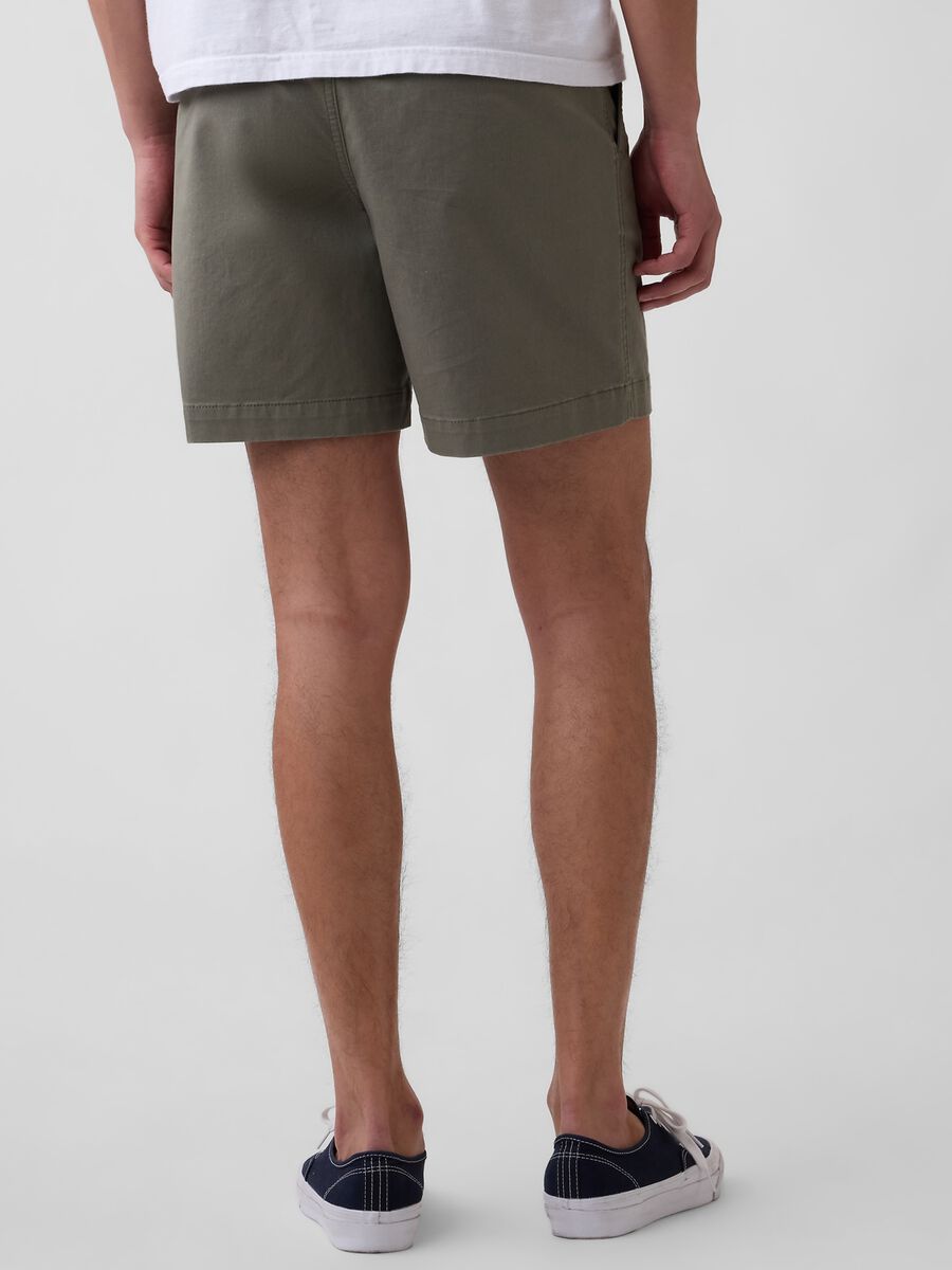 Stretch cotton shorts_2