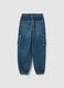 Boys' relaxed fit pure cotton denim trousers_4