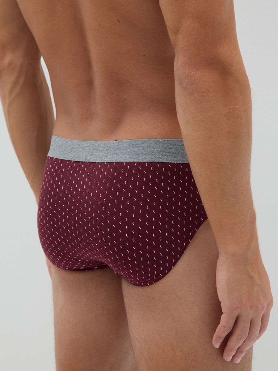 Tripack Multicolour Stretch Cotton Briefs_2