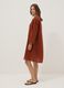 Brown pure linen kaftan_2