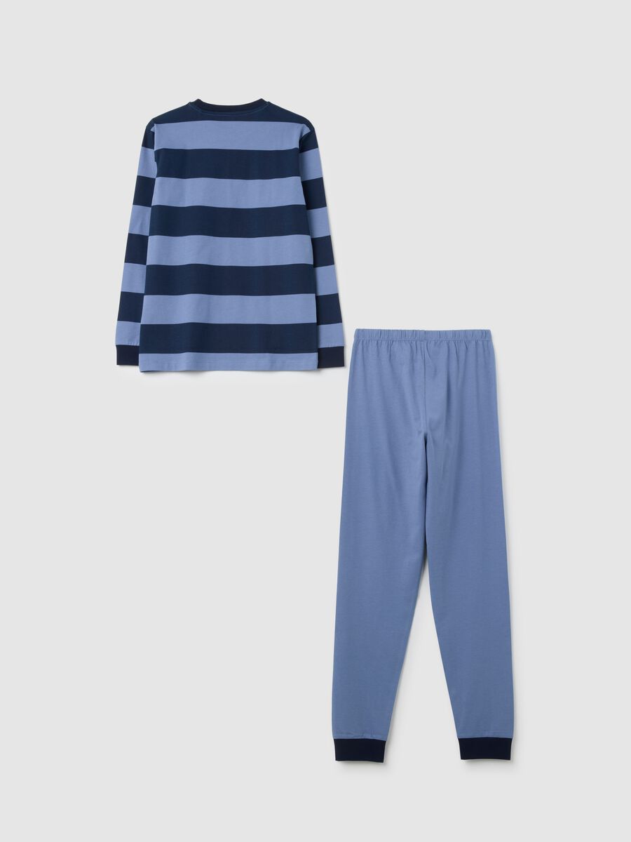 Boy's multicolour pure cotton pyjamas_1