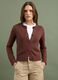 Brown pure cotton button-up cardigan, regular fit_2