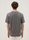 T-shirt grigia con stampa One Piece in puro cotone relaxed fit_2
