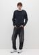Grey pure cotton regular fit jumper_1