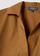 Brown regular fit pure cotton shirt without buttons_5