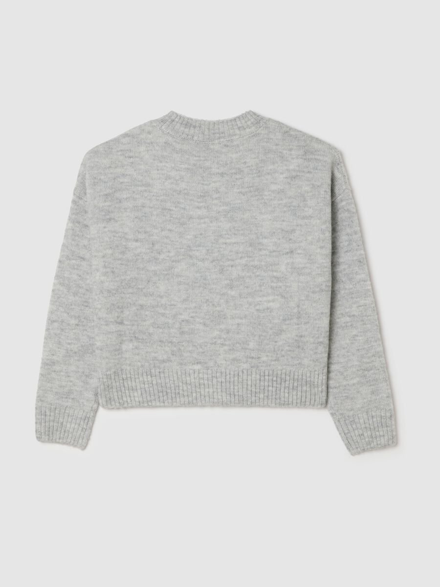 OVS Kids Grey Knitted Pullover_4