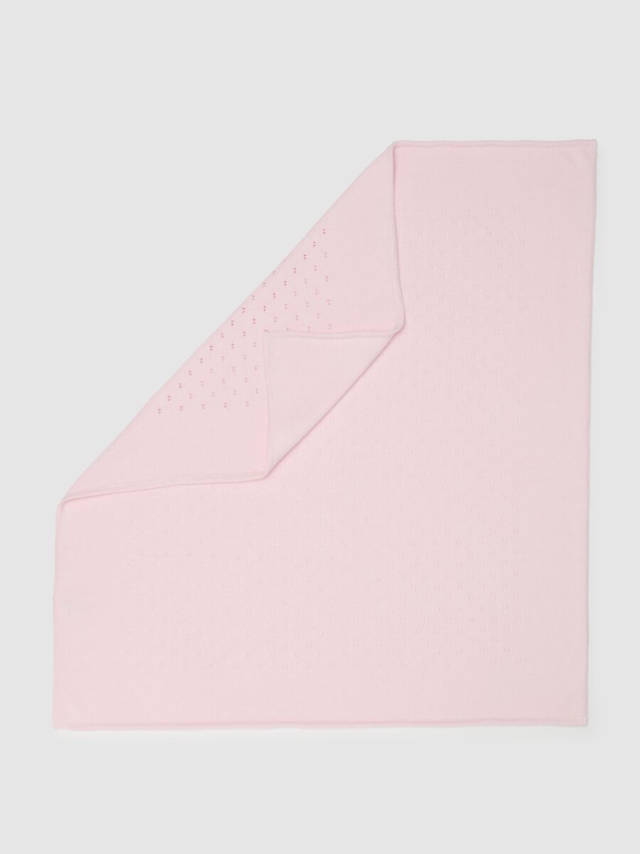 Knitted cotton blanket_1
