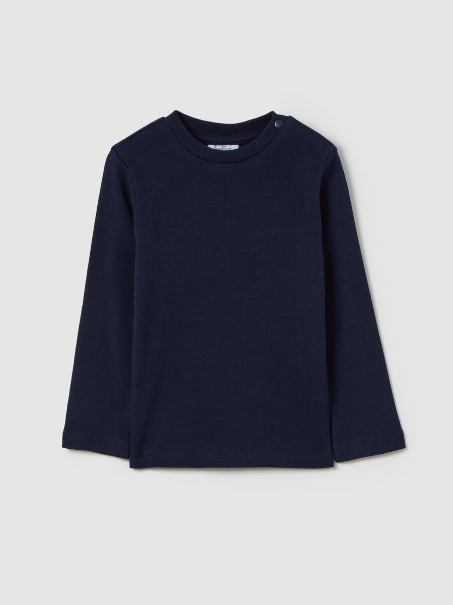 Long-sleeved T-shirt in cotton_0