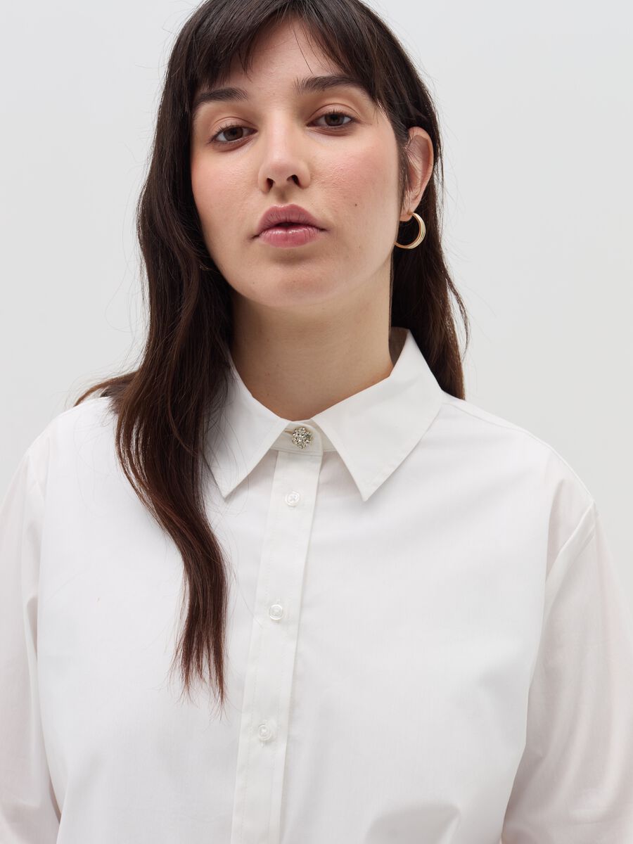 Curvy shirt in poplin_2