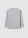 Kids' Grey Cotton T-shirt Regular Fit_1