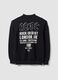 Black cotton-blend AC/DC print sweatshirt_2