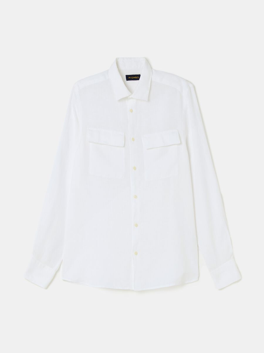 Linen shirt with pockets_3