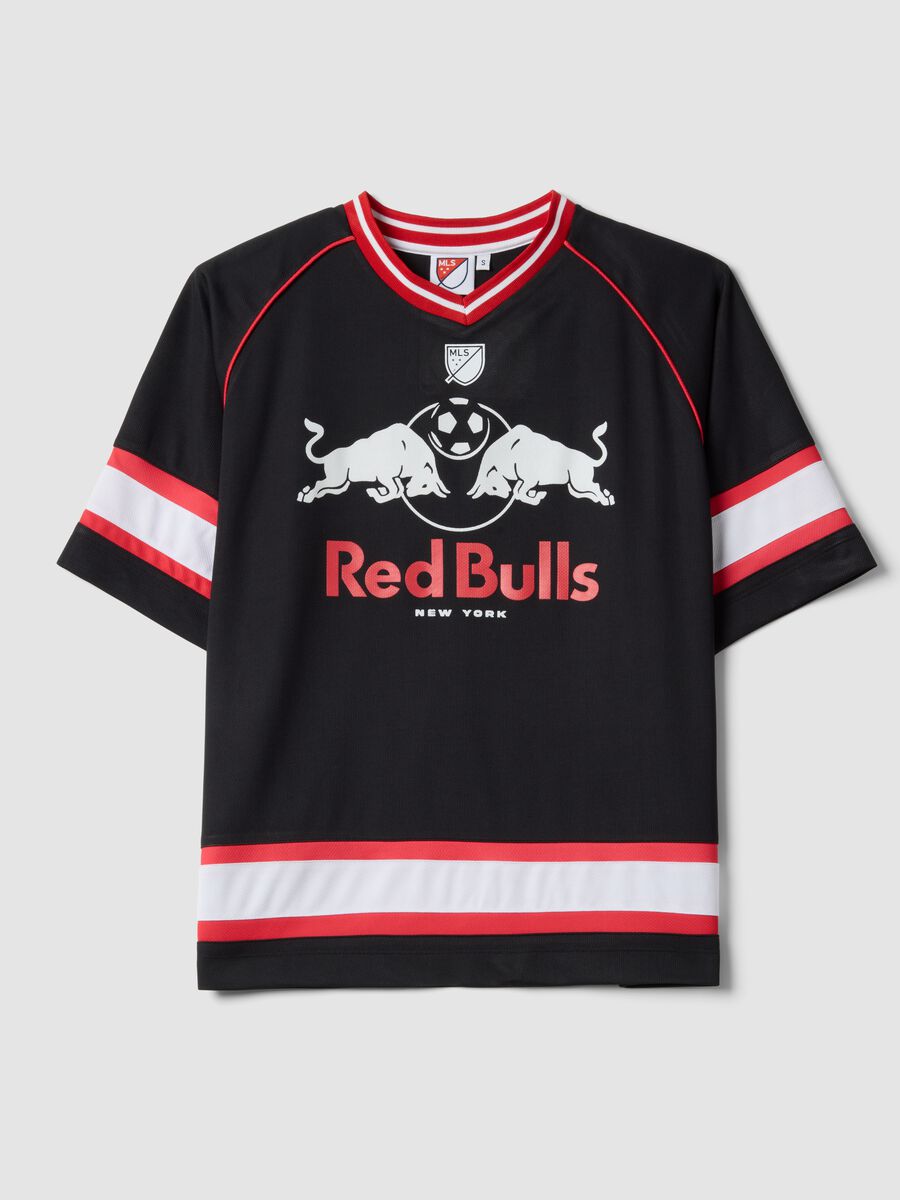 T-shirt in puro cotone multicolor oversize fit Red Bulls_0
