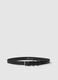 Black Genuine Leather Belt_0