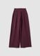 Pantaloni sportivi viola in tessuto elasticizzato wide leg ALTAVIA STUDIO ALTAVIA STUDIO_7