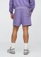 Gap purple shorts in cotton-polyester blend_4