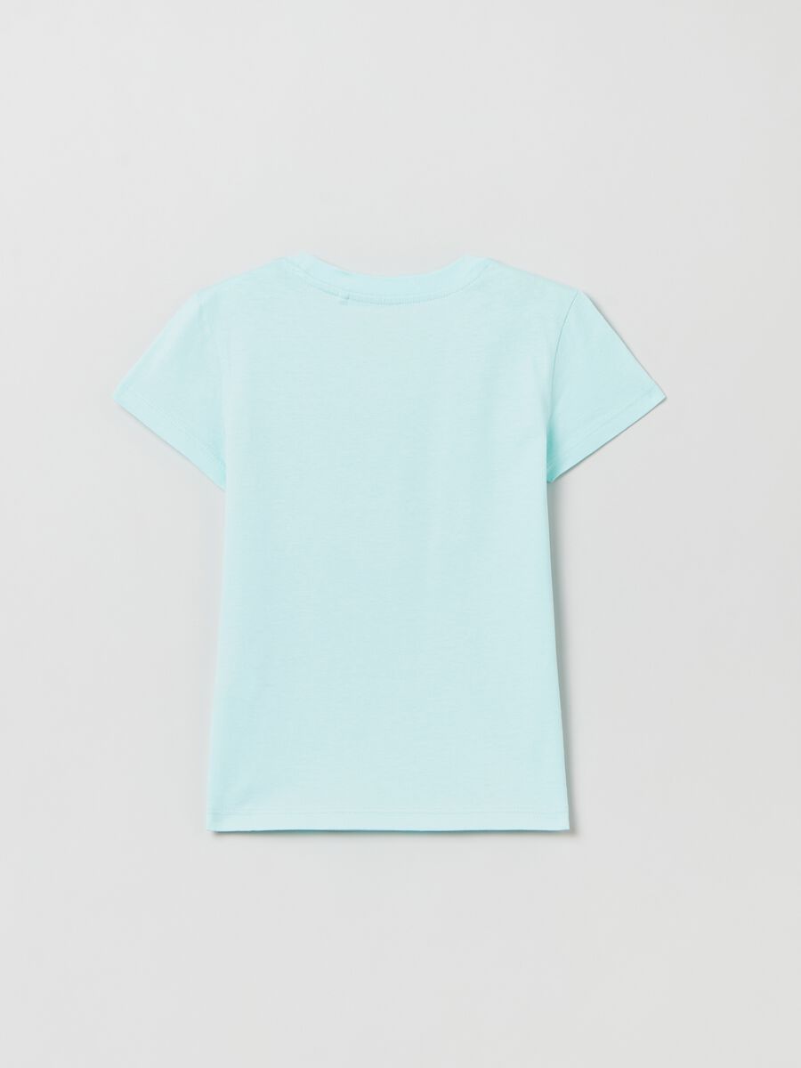 T-shirt with glitter print_1