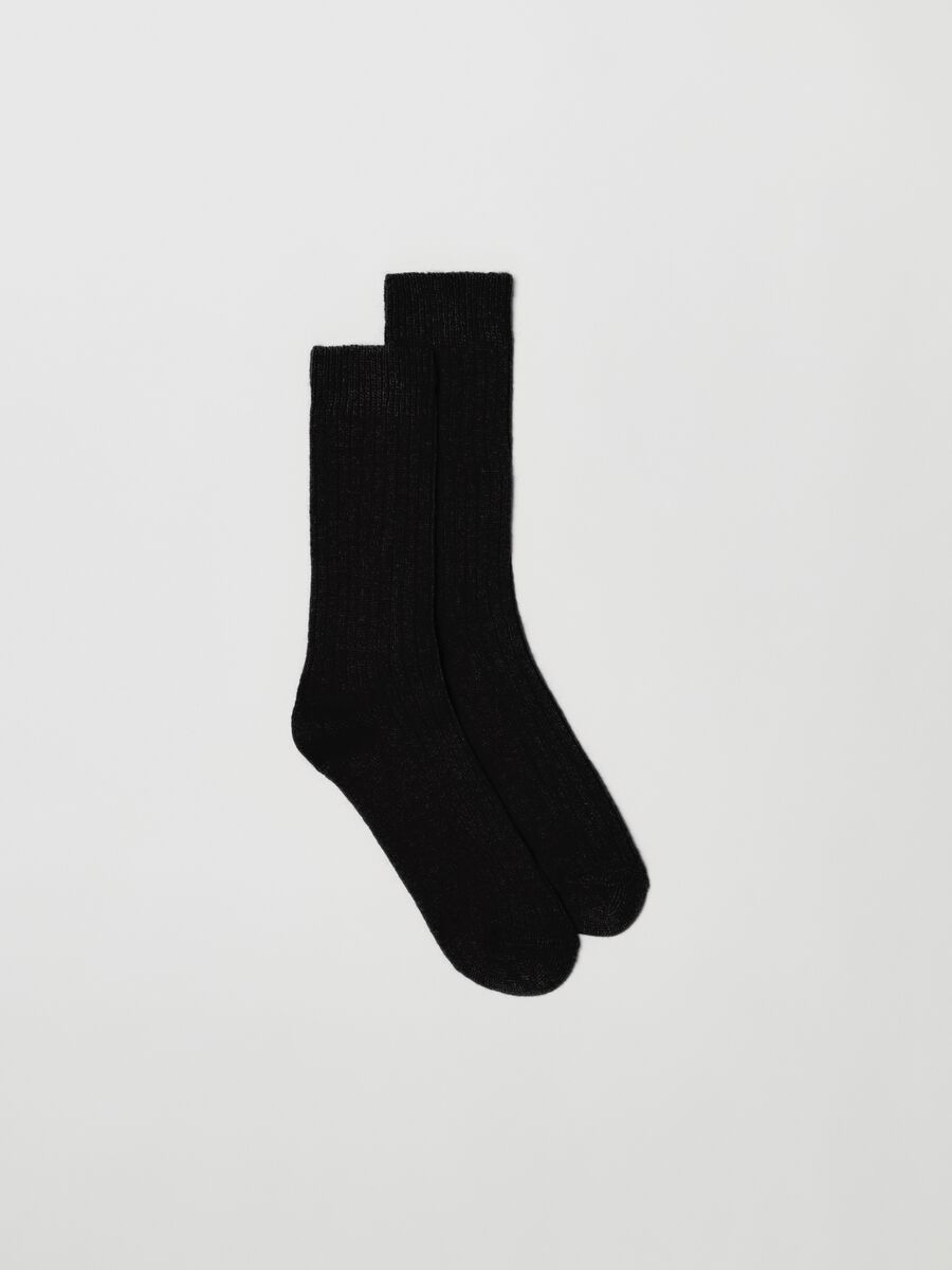 Calze corte in lana e cashmere_0