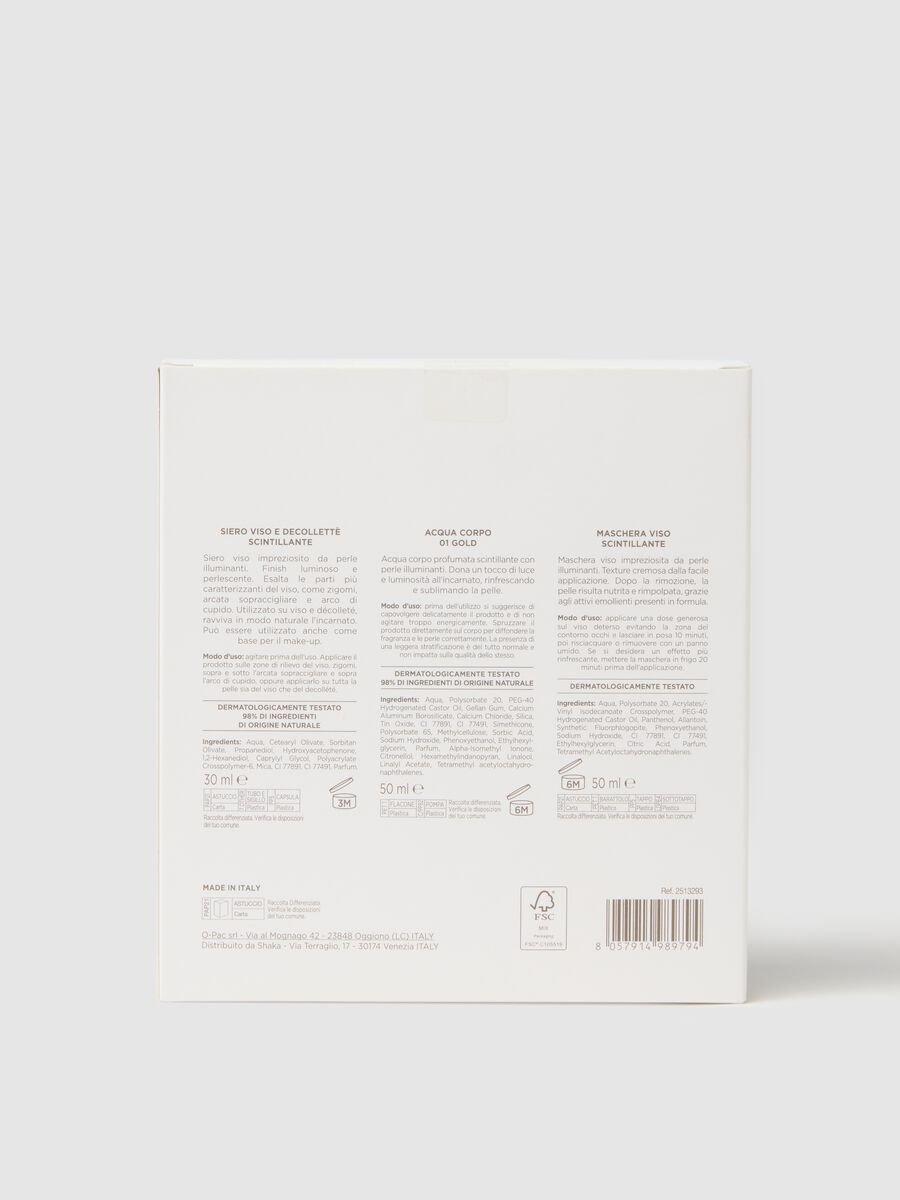 TIME TO SHINE Gold Trio Kit (mask + serum + body mist)_1